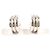 Tiffany & Co Orecchini a clip Tiffany Grooved Double Line Argento