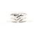 Gucci Knot Infinity Band Ring Silber - Ansicht 2