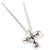 Tiffany & Co Collana Tiffany Bird Cross Elsa Peretti Argento