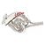 Tiffany & Co Collana Tiffany Loving Heart Paloma Picasso Argento Rosso - vista 5