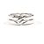 Anello Gucci Knot Infinity Argento