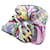 Hermès Hermes ANIMAPOLIS Claudia Chouchou Scrunchie Multicolore  - vista 2