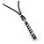 Tiffany & Co Collana Tiffany Atlas Bar in argento e gomma