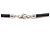 Tiffany & Co Collana Tiffany Atlas Bar in argento e gomma - vista 4