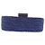 Borsa Christian Dior Saddle Blu navy - vista 4