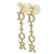 Orecchini Christian Dior Dior Tribal E3914WOMCY Bianco D'oro - vista 2