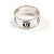 Anello largo Double G GUCCI Argento - vista 3