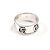 Anello largo Double G GUCCI Argento - vista 5