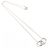 Collana Double Loop Elsa Peretti Tiffany & Co. Argento - vista 3