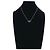 Collana Double Loop Elsa Peretti Tiffany & Co. Argento - vista 7