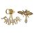 Orecchini a lobo Christian Dior Gold D'oro - vista 2