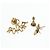 Orecchini a lobo Christian Dior Gold D'oro - vista 3