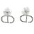 Orecchini Christian Dior Tribal E1293TRICY Bianco