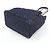 Borsa a tracolla Chanel 91135 in denim blu navy - vista 3