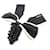 Chanel AA7530 Seiden-Scrunchie Schwarz Roh  - Ansicht 2