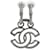 Orecchini a clip Chanel Black Nero