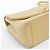 Borsa a tracolla Chanel in pelle d'agnello beige - vista 3