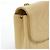 Borsa a tracolla Chanel in pelle d'agnello beige - vista 4