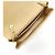 Borsa a tracolla Chanel in pelle d'agnello beige - vista 8