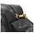 Borsa a tracolla Chanel in pelle d'agnello nera Nero - vista 7