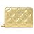 Monedero Chanel Timeless Classic Dorado