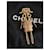 Spilla Chanel Runway Gold-Tone Sewing Lady D'oro - vista 2
