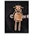 Spilla Chanel Runway Gold-Tone Sewing Lady D'oro - vista 3