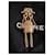 Spilla Chanel Runway Gold-Tone Sewing Lady D'oro - vista 8