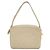Borsa Chanel in pelle d'agnello beige - vista 2