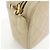 Borsa Chanel in pelle d'agnello beige - vista 6