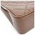 Borsa Chanel in pelle di vitello martellata marrone - vista 3