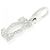 Charm Cartier 2C in oro bianco 18K e diamante - vista 3