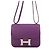 Hermès Borsa a tracolla Hermes Mini Constance 3 Verso Viola scuro