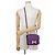 Hermès Borsa a tracolla Hermes Mini Constance 3 Verso Viola scuro - vista 5