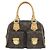Borsa Louis Vuitton Monogram Manhattan PM Marrone