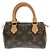 Borsa Boston Louis Vuitton Monogram Mini Speedy M41534 Marrone