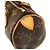 Borsa Boston Louis Vuitton Monogram Mini Speedy M41534 Marrone - vista 3
