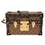 Borsa a tracolla Louis Vuitton Monogram Reverse Petite Malle Marrone