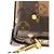 Borsa a tracolla Louis Vuitton Monogram Reverse Petite Malle Marrone - vista 5
