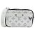 Borsa portafoglio indossabile Louis Vuitton Monogram Shadow Alpha Bianco