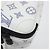 Borsa portafoglio indossabile Louis Vuitton Monogram Shadow Alpha Bianco - vista 4
