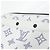 Borsa portafoglio indossabile Louis Vuitton Monogram Shadow Alpha Bianco - vista 5