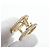 Louis Vuitton LV Iconic Strass Band Ring Golden - Ansicht 3