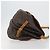 Louis Vuitton Saumur Monogram 35 Marrone - vista 3