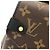 Borsa Louis Vuitton Monogram Georges BB Marrone - vista 5
