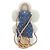 Zaino Louis Vuitton Monogram Denim Vivienne Bianco Blu - vista 2