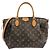 Borsa Louis Vuitton Monogram Turenne MM Marrone