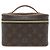 Louis Vuitton Monogram Nice Mini Handtasche Braun