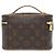 Louis Vuitton Monogram Nice Mini Handtasche Braun - Ansicht 2