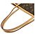 Borsa Louis Vuitton Monogram Neverfull MM Marrone - vista 6